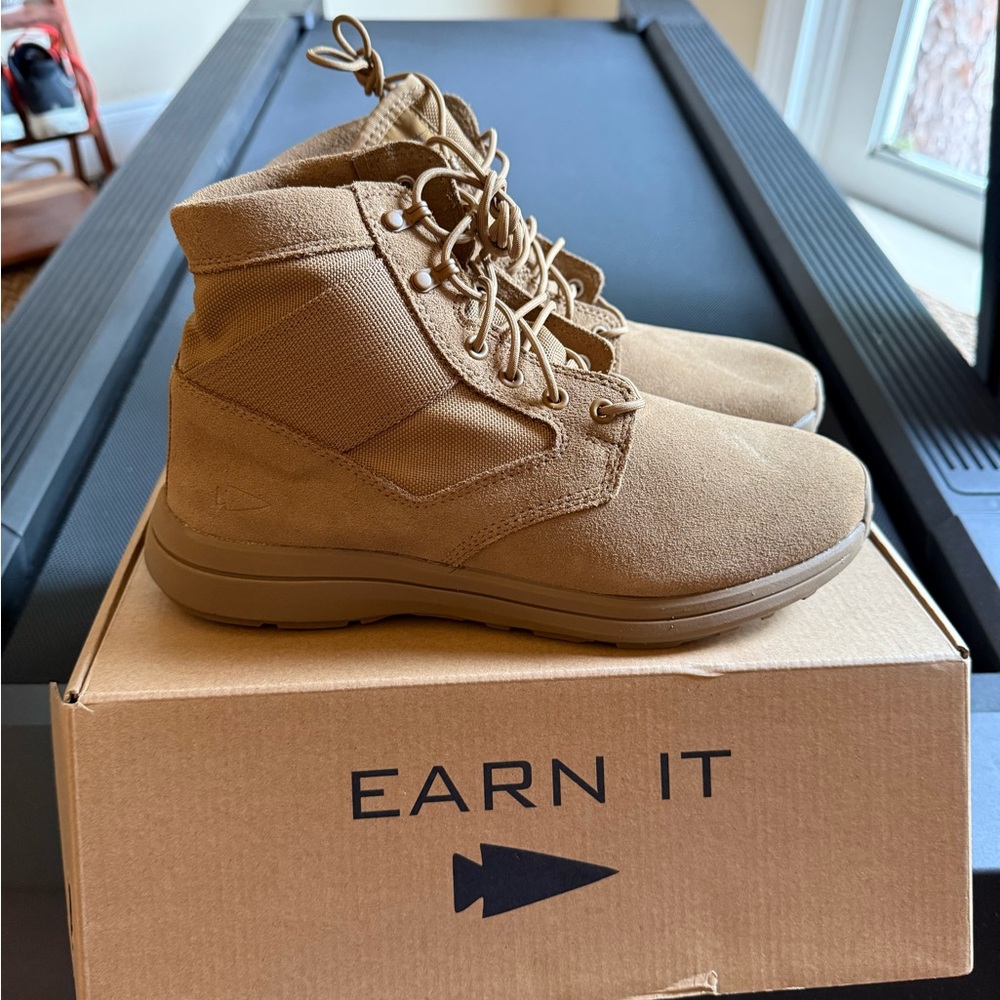GORUCK MACV1 COYOTE Men's Tan Tactical Boots 8.5